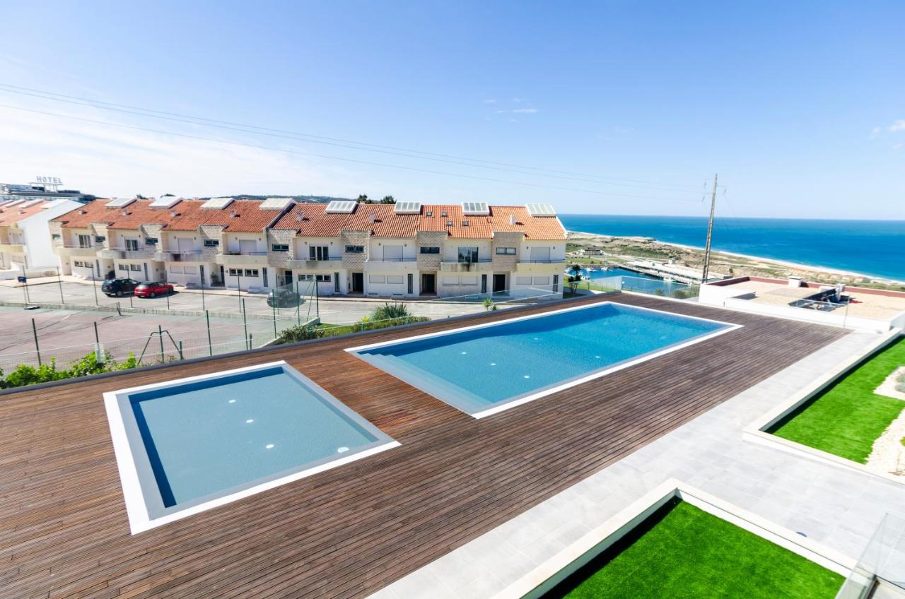 Ocean Views - New Private Condominium With Pool & Sea Views Назаре Екстериор снимка