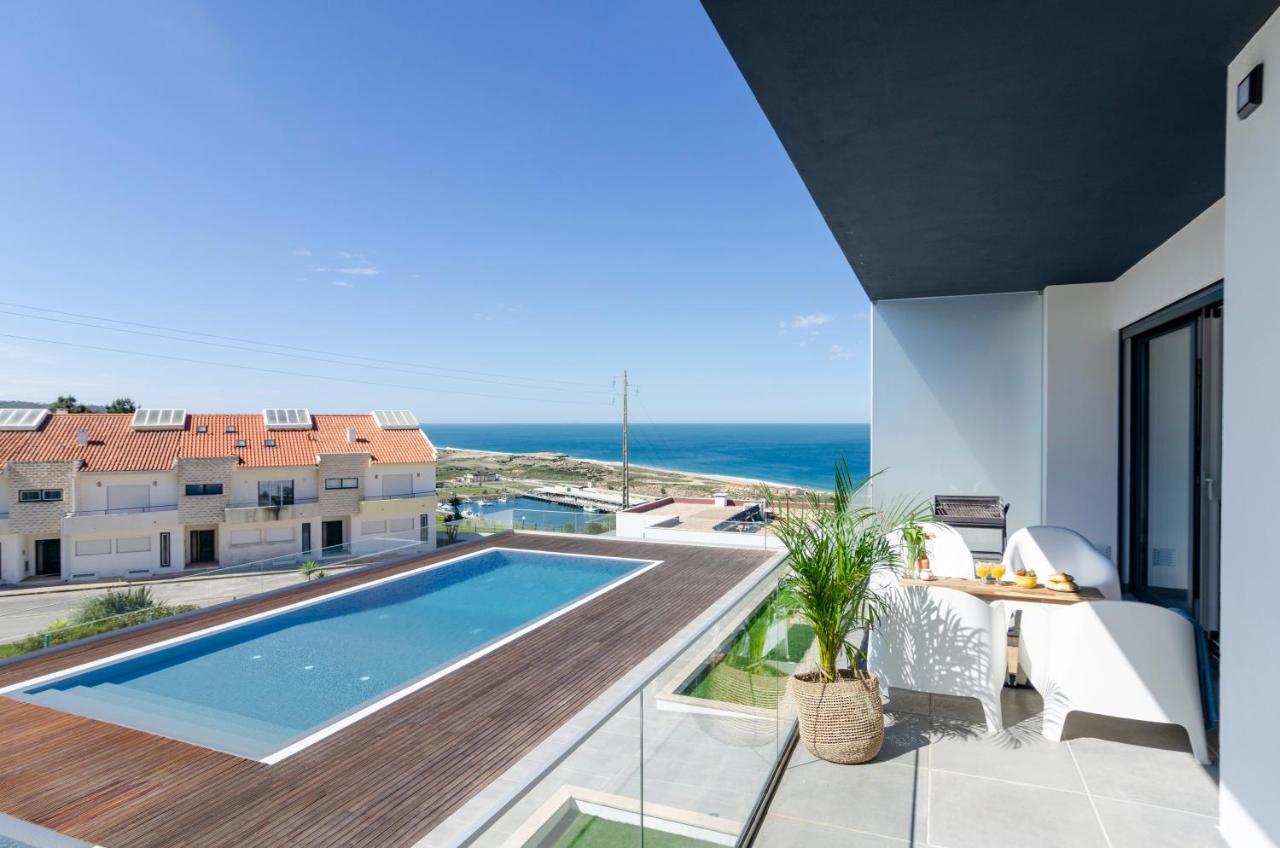 Ocean Views - New Private Condominium With Pool & Sea Views Назаре Екстериор снимка