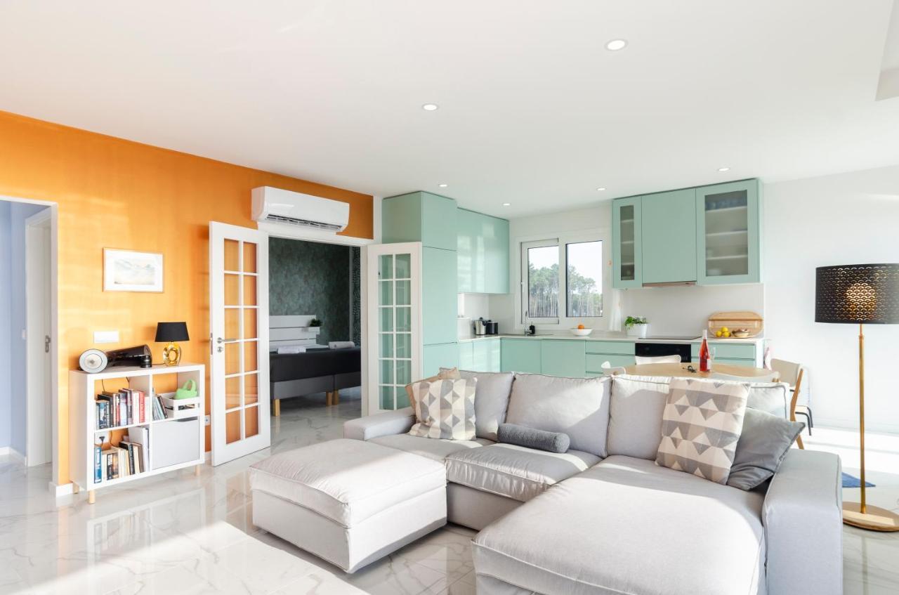 Ocean Views - New Private Condominium With Pool & Sea Views Назаре Екстериор снимка