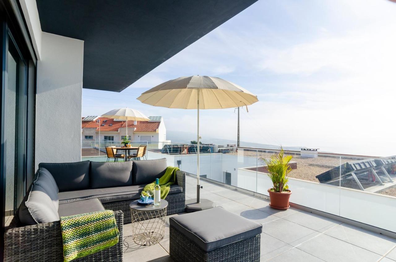 Ocean Views - New Private Condominium With Pool & Sea Views Назаре Екстериор снимка